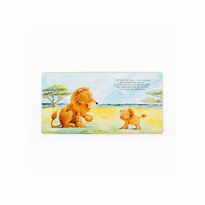 Jellycat Rory, Le Courageux Petit Lion Livre Books USA | 74216TDQL